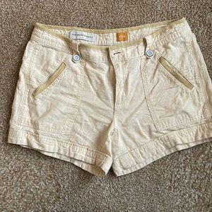 Anthropologie - Pilcro and the Letterpress Linen/Cotton  Shorts